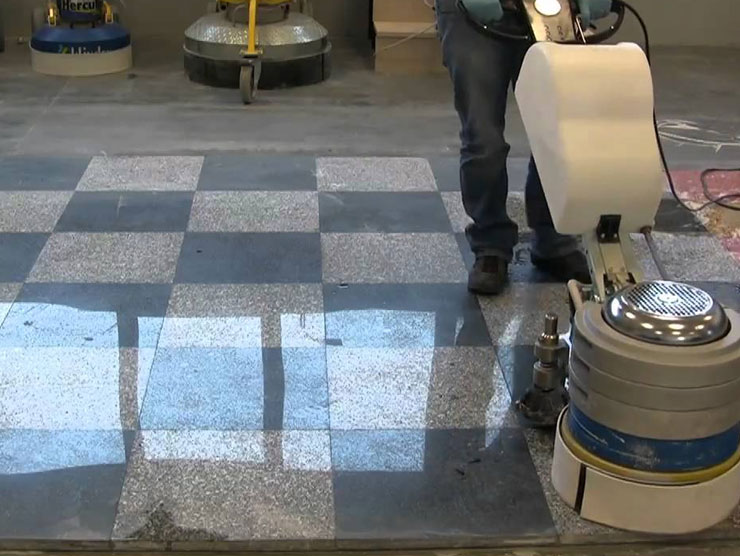 marble floor polishing service