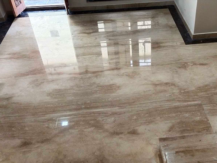 marble and tiles