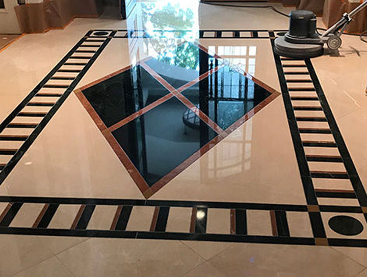marble stone floor